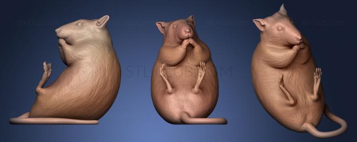 3D модель Крыса (STL)